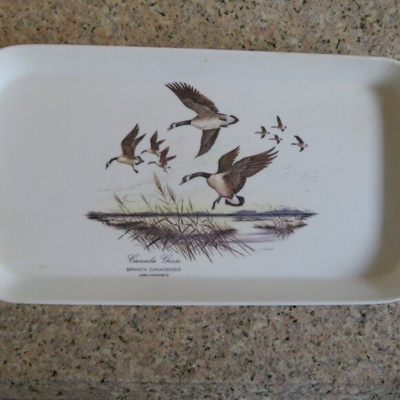 Canada Goose Mebel Italy Melamine Tray Vintage (K532) - Picture 1 of 8